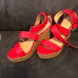 Red wedges
